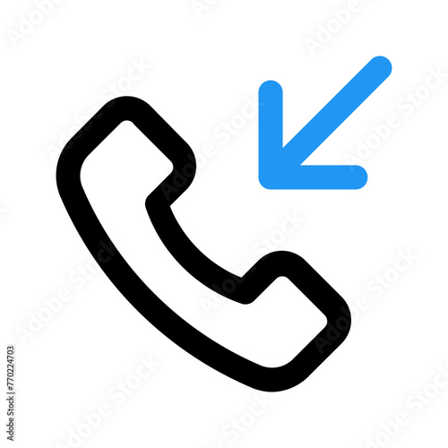 incoming call line color icon