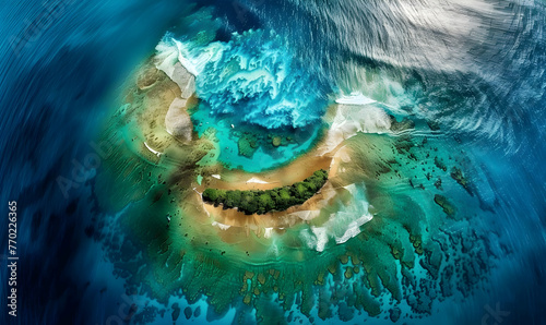 Aerial photo indian ocean wallpapers photo