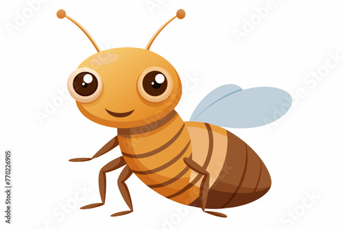 termite silhouette vector illustration