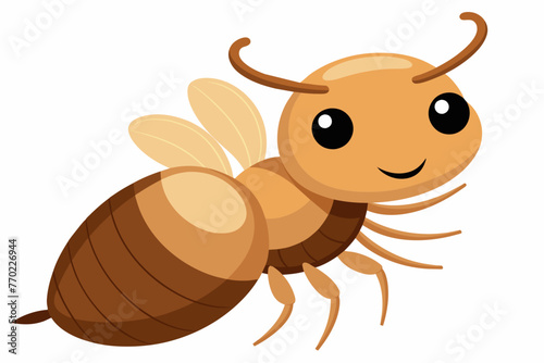 termite silhouette vector illustration