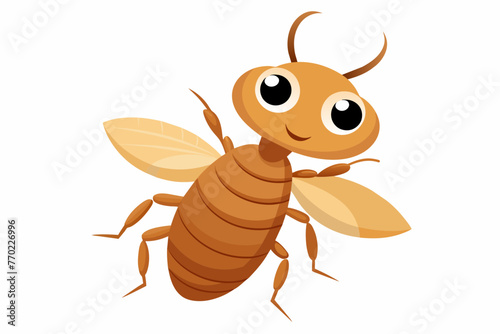 termite silhouette vector illustration