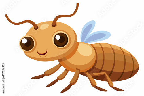 termite silhouette vector illustration