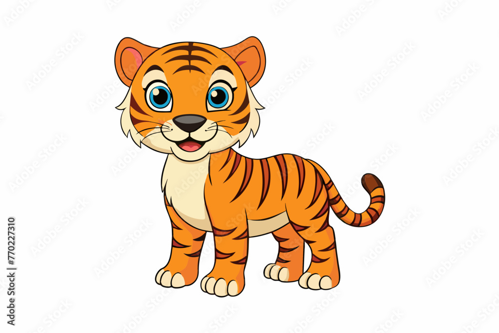 tiger silhouette vector illustration tiger silhouette vector illustration