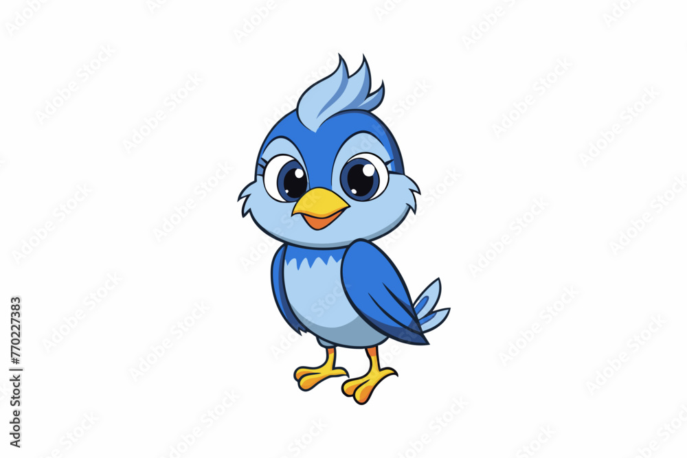 titmouse silhouette vector illustration titmouse silhouette vector illustration