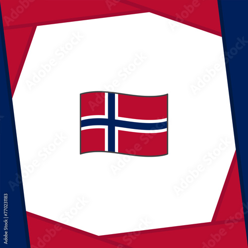 Free Download Svalbard Flag Abstract Background Design Template. Svalbard Independence Day Banner Social Media Post. Svalbard Banner - GFXLoad