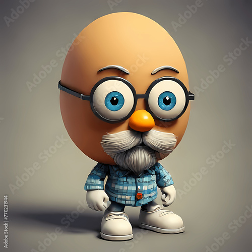 Obraz na płótnie Eggheads w salonie