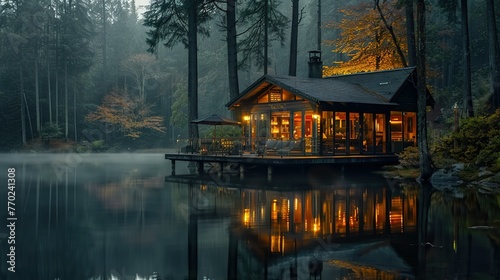 house on the lake © DigitalArt Max