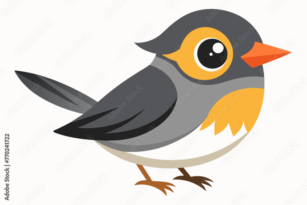 warbler bird silhouette vector illustration warbler bird silhouette vector illustration