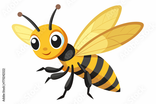 wasp silhouette vector illustration