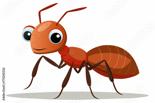 ant silhouette vector illustration