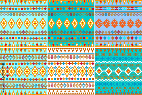 set of seamless patterns