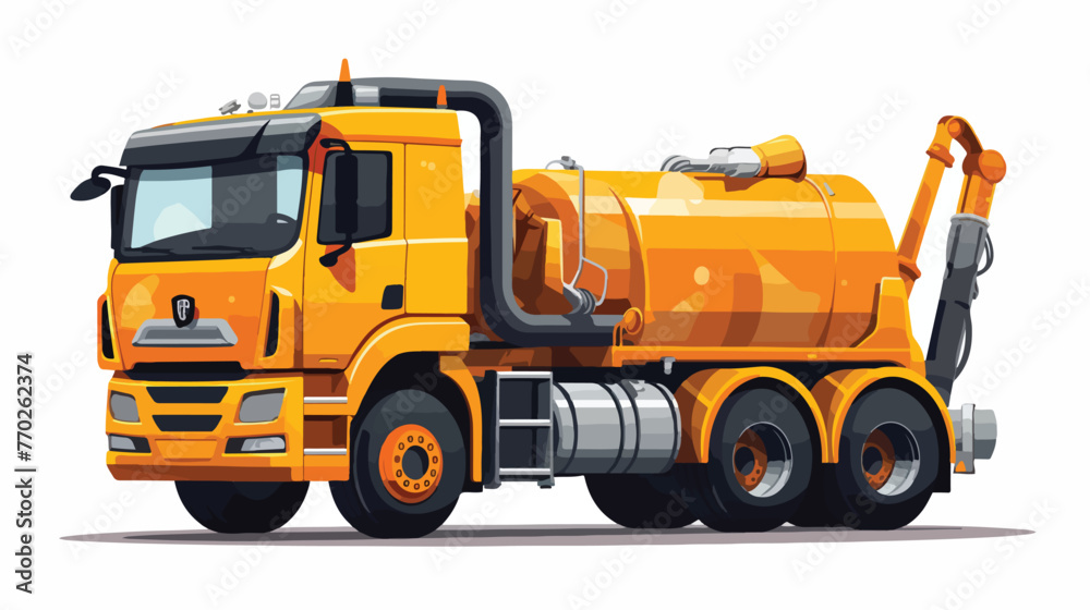 Piece flat cartoon vactor illustration isolated 