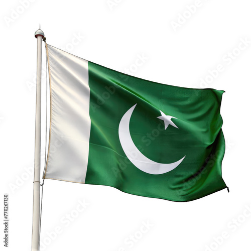 pakistan national flag isolated png