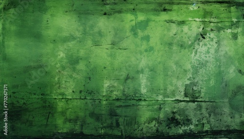 Scraped green background