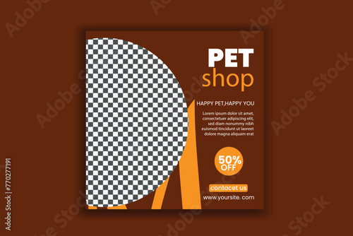 Pet flyer food flyer pet template cat food delicious flyer template flayer design animal food