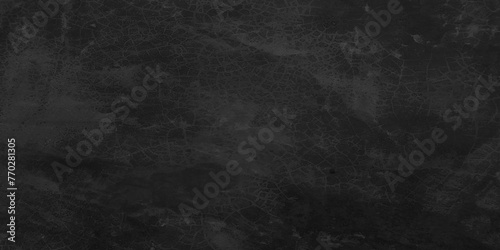 Closeup of textured black concrete wall. Elegant black background vector illustration with vintage distressed grunge texture. 