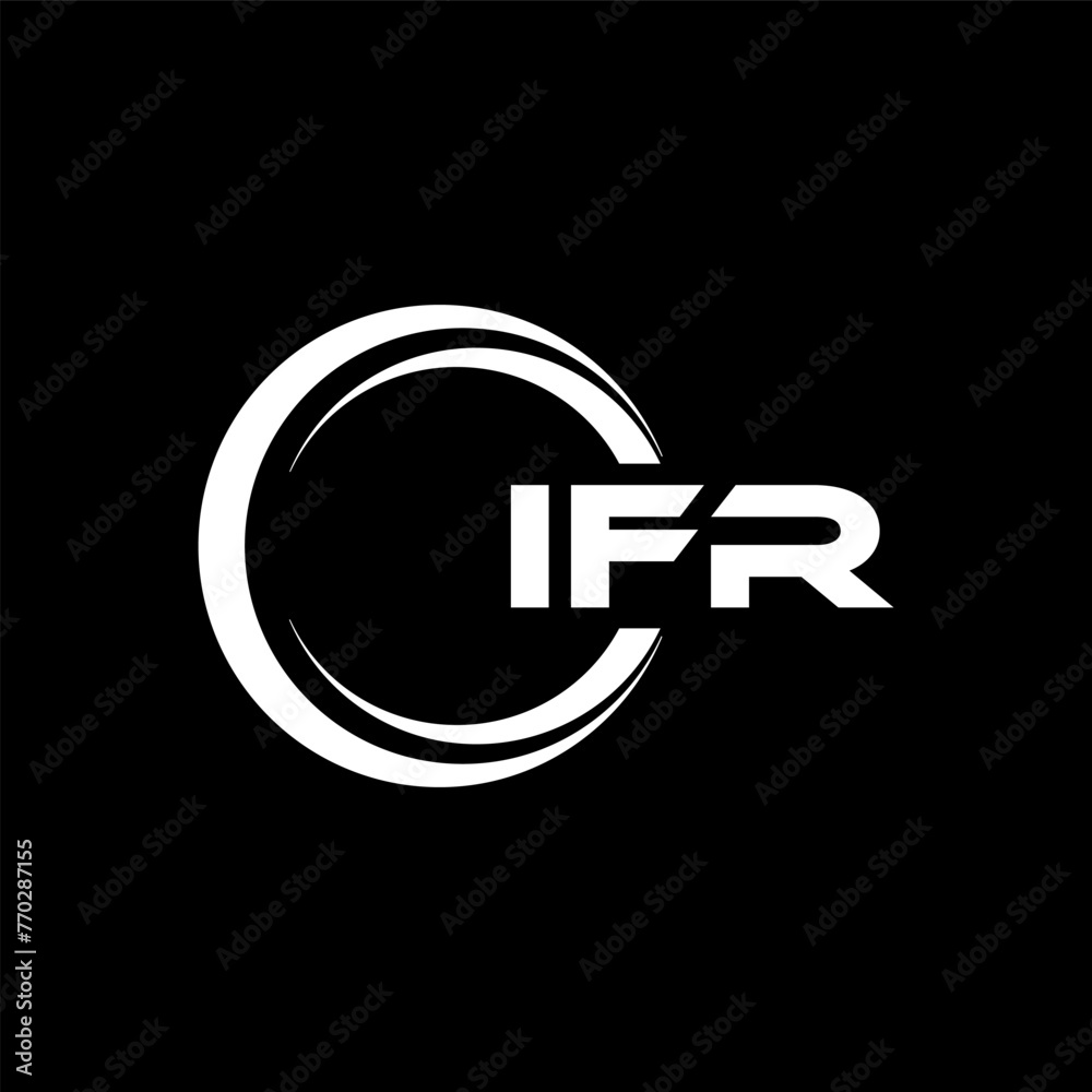 IFR letter logo design in illustration. Vector logo, calligraphy designs for logo, Poster, Invitation, etc. IFR letter logo design in illustration. Vector logo, calligraphy designs for logo, Poster, Invitation, etc.