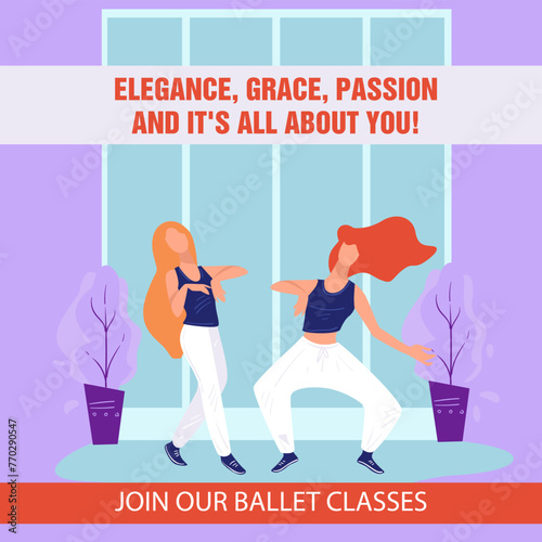 a Passion Dance Class Invitation