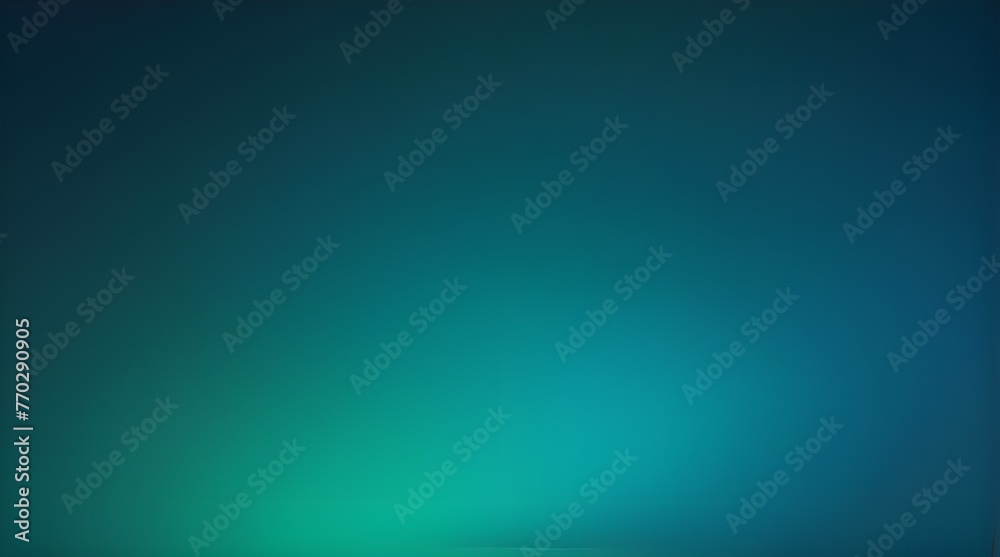 Obraz premium Blue, green, turquoise and white, color gradient rough abstract background shine bright light and glow template empty space. Wallpaper.