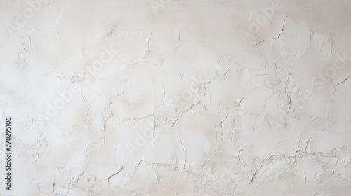 White rough plaster wall texture background 