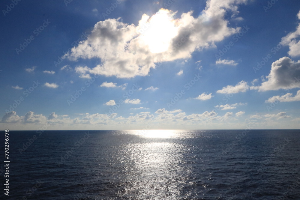 Obraz premium 海上風景 台湾海峡