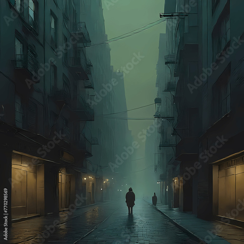 In the City, dark art