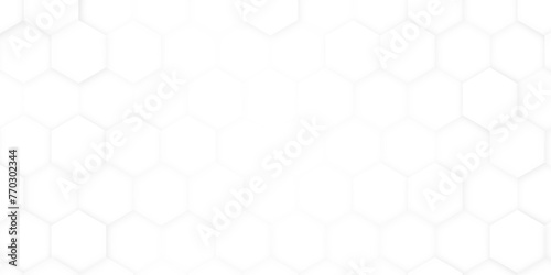Fototapeta Naklejka Na Ścianę i Meble -  Seamless pattern of the hexagon. Illustration of hexagon pattern is abstract pattern arranged of hexagon from shape of beehive and honeycomb