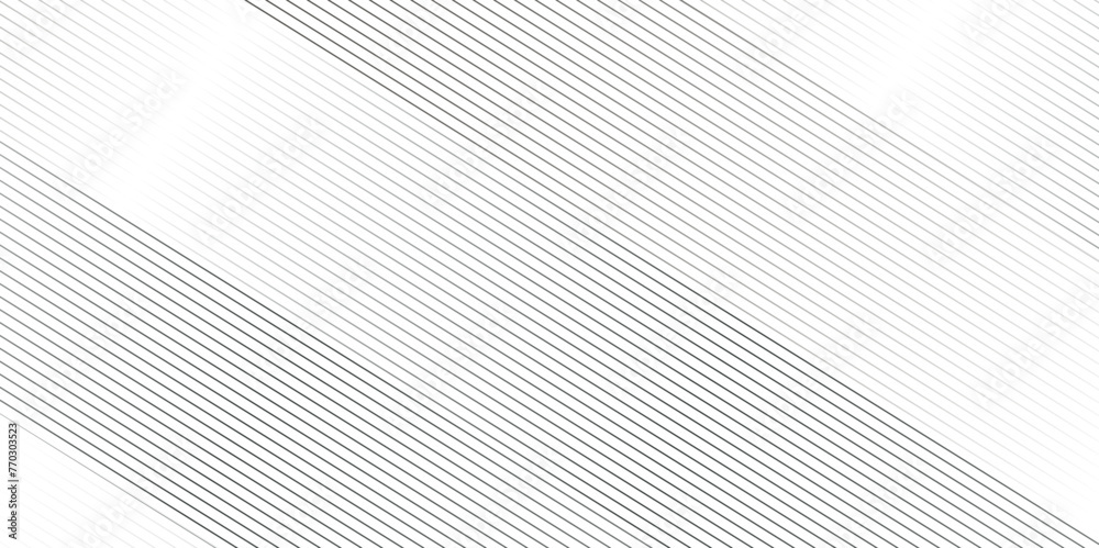 Vector gradient gray line abstract pattern Transparent monochrome striped texture, minimal background. Abstract background wave line elegant white striped diagonal line technology concept web texture. - obrazy, fototapety, plakaty 