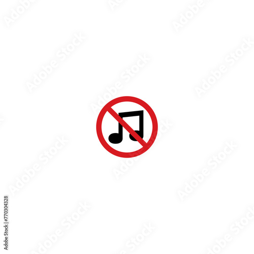 music ban icon