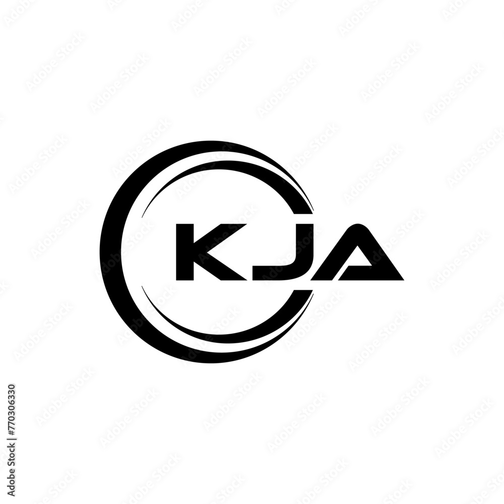 KJA letter logo design with white background in illustrator, cube logo, vector logo, modern alphabet font overlap style. calligraphy designs for logo, Poster, Invitation, etc. KJA letter logo design with white background in illustrator, cube logo, vector logo, modern alphabet font overlap style. calligraphy designs for logo, Poster, Invitation, etc.