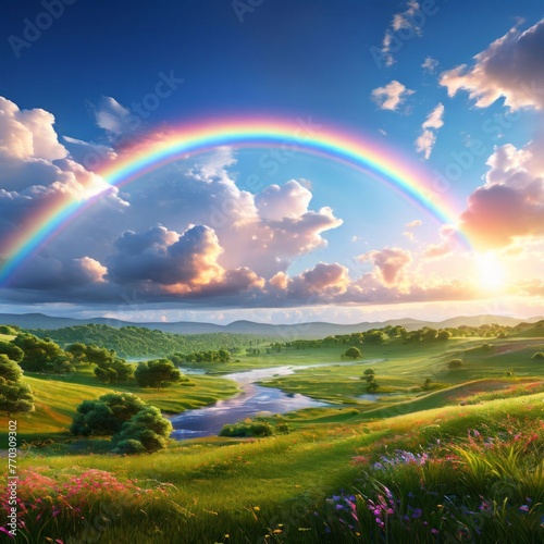 rainbow and beautiful sights © Shamil