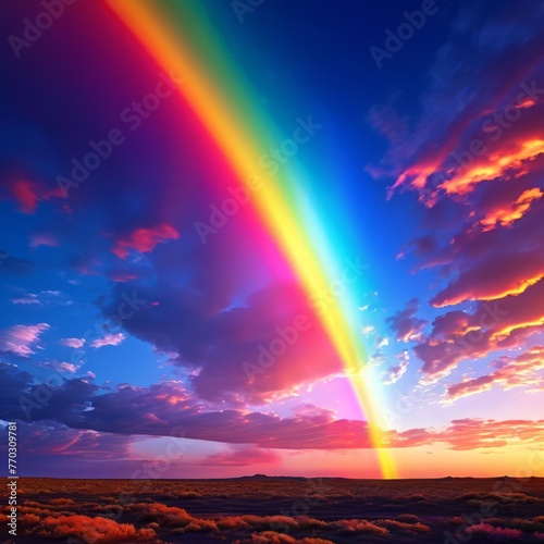 rainbow and beautiful sights