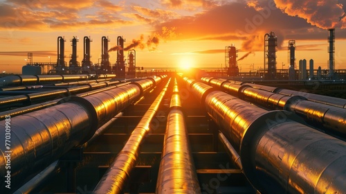 oil industry pipes and pipelines
