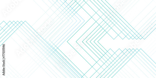 Abstract background colorful technology modern landscape. Geometric squares with digital connection of lines. Vector futuristic digital landscape with lines. Bright light, soft shadows as pattern 