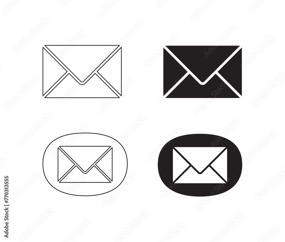 set of mail icons, you can use your any business or work site. set of mail icons, you can use your any business or work site.