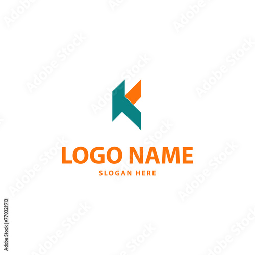 LETTER  logo design template vector. LETTER Business abstract connection vector logo. LETTER icon circle logotype.  © Masum