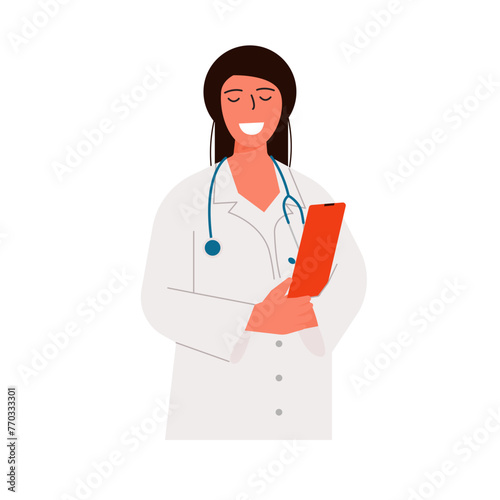 Female Doctor Illustration