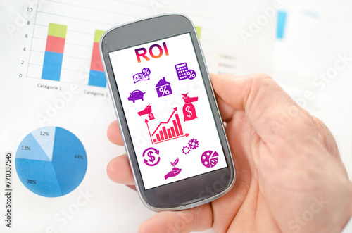 Roi concept on a smartphone