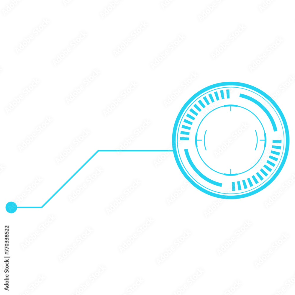 Futuristic Shape Element Futuristic Shape Element