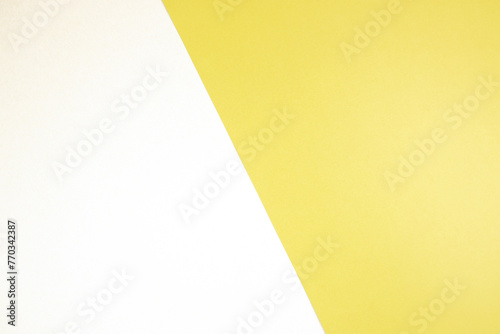 紙の背景_白と黄色