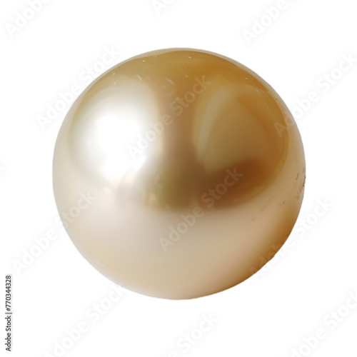 pearl on transparent background