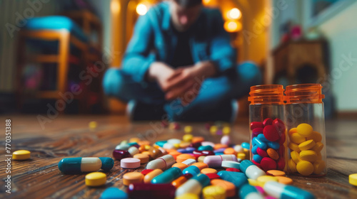 Reliance on painkillers for minor discomforts, medicinal dependency