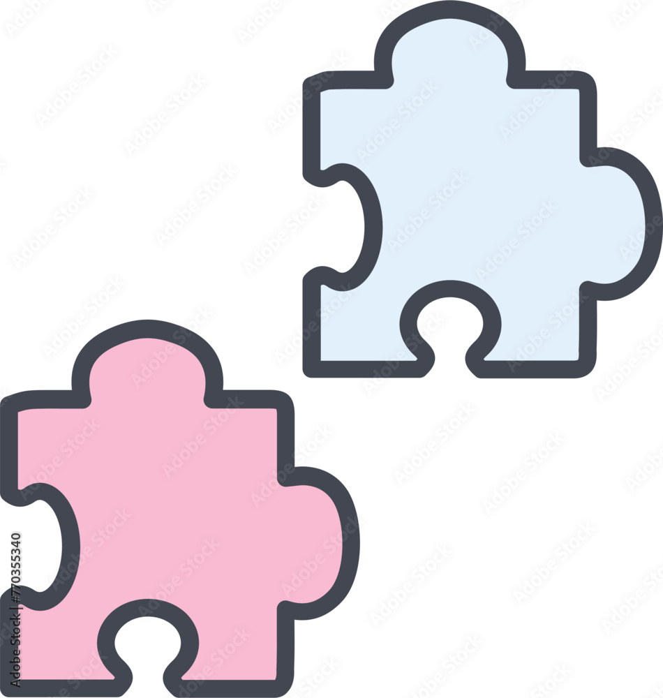 Puzzle Vector Icon Puzzle Vector Icon