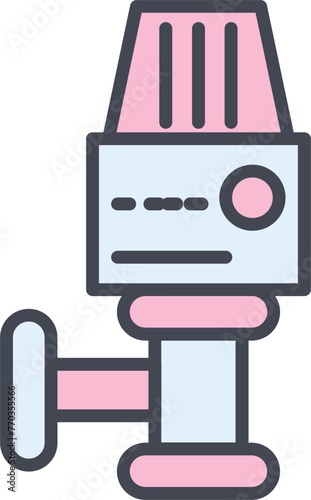 Thermostatic Head Vector Icon