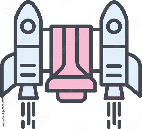 Jetpack Vector Icon
