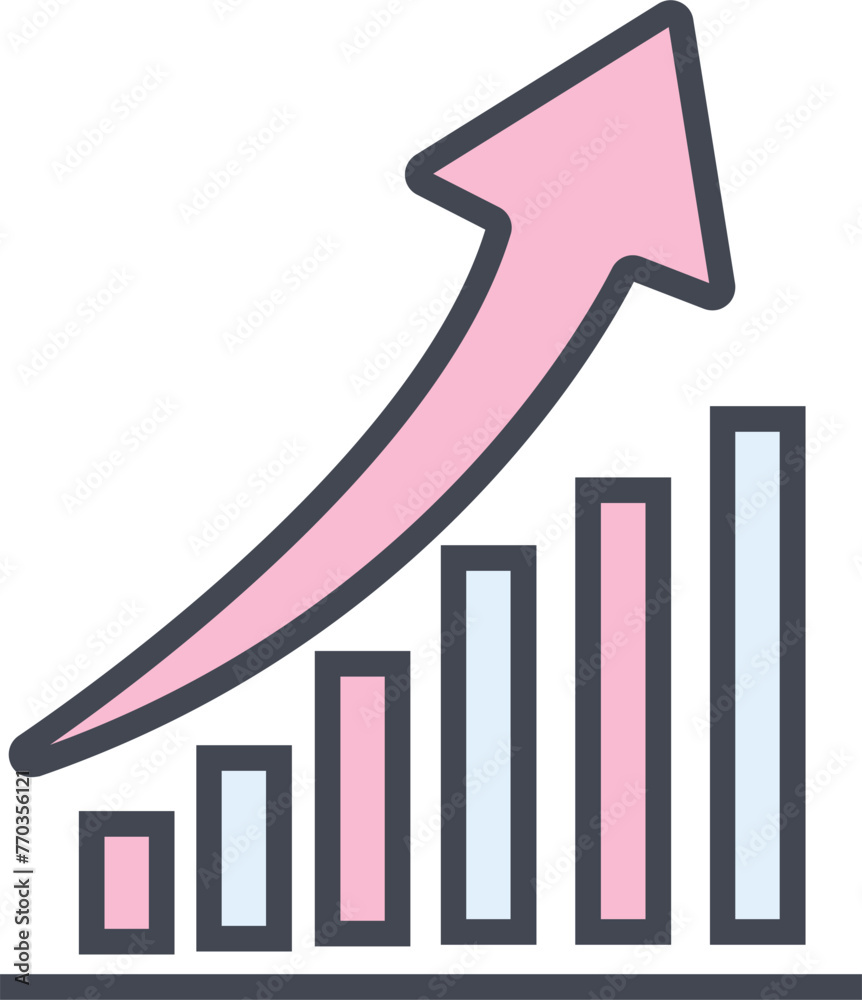 Increase Vector Icon Increase Vector Icon