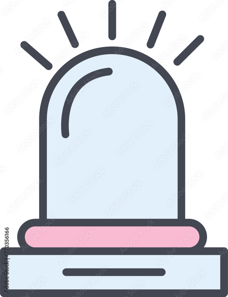 Siren Vector Icon Siren Vector Icon