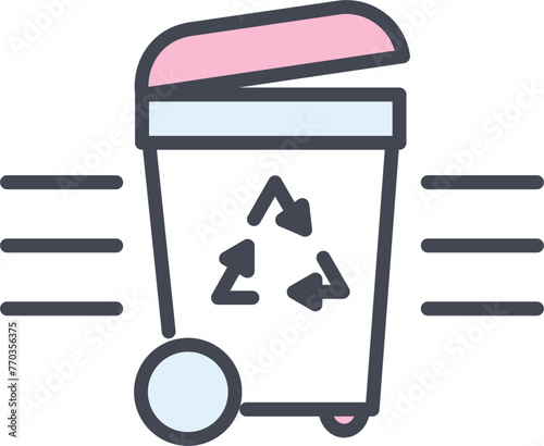 Garbage Vector Icon