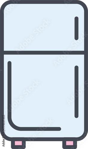 Refrigerator Vector Icon