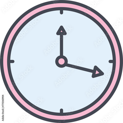 Clock Vector Icon